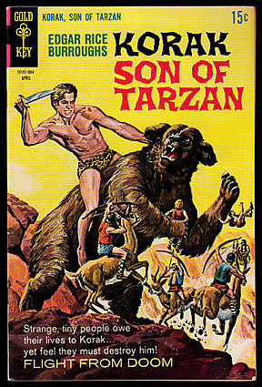 Front cover of KORAK SON OF TARZAN #28