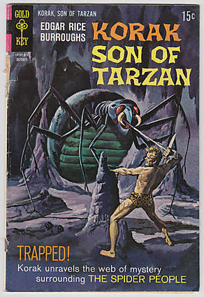Front cover of KORAK SON OF TARZAN #25