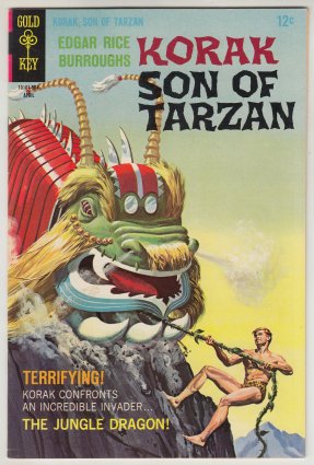 Front cover of KORAK SON OF TARZAN #22