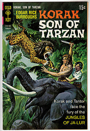 Front cover of KORAK SON OF TARZAN #27