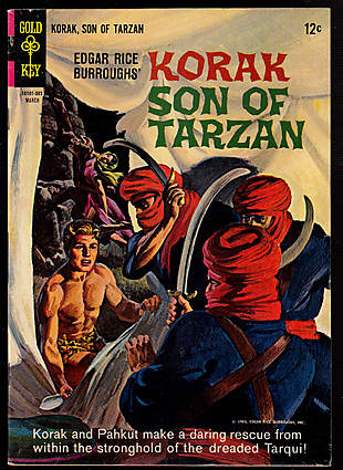 Front cover of KORAK SON OF TARZAN #7