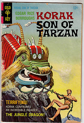 Front cover of KORAK SON OF TARZAN #22