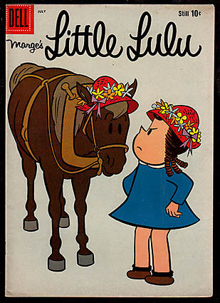 Front cover of LITTLE LULU #145