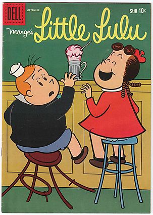 Front cover of LITTLE LULU #147