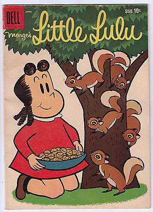 Front cover of LITTLE LULU #142