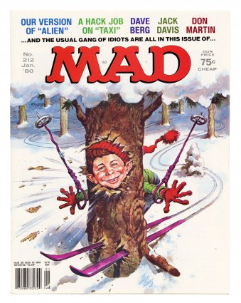 Front cover of MAD (1952-2018) #212