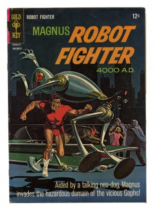 Front cover of MAGNUS, ROBOT FIGHTER (1963-77) #16