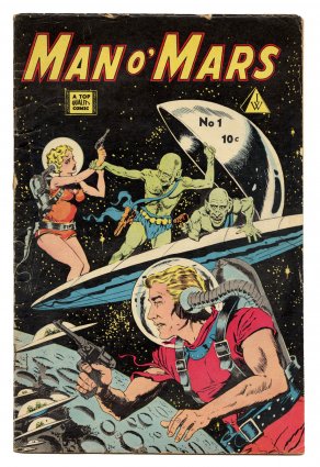 Front cover of MAN O' MARS (1958) #1