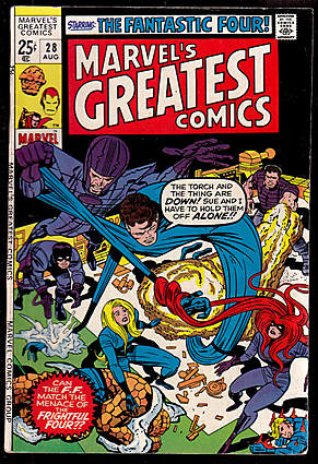 Front cover of MARVEL'S GREATEST COMICS #28
