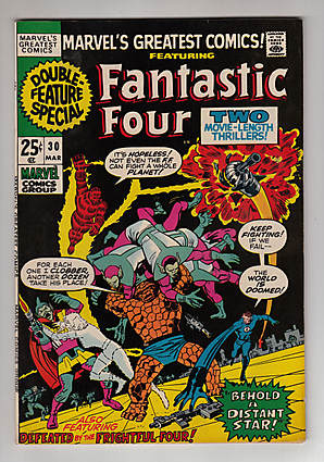Front cover of MARVEL'S GREATEST COMICS #30