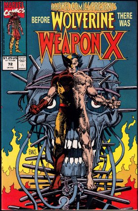 Front cover of MARVEL COMICS PRESENTS (1988-95) #72