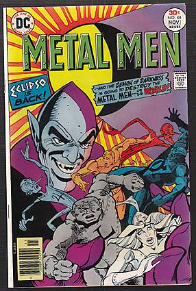 Front cover of METAL MEN (1963) #48