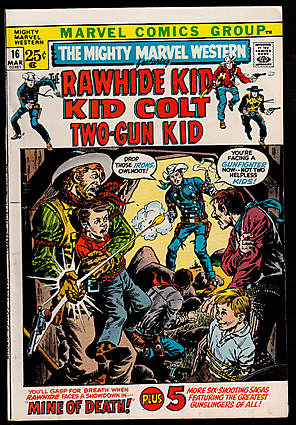 Front cover of MIGHTY MARVEL WESTERN-1968 #16