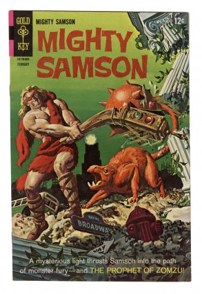 Front cover of MIGHTY SAMSON #13