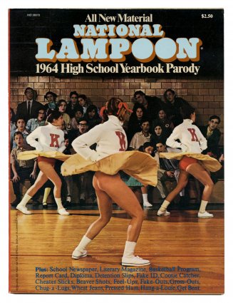 Front cover of NATIONAL LAMPOON 1964 HIGH SCHOOL YEARBOOK PARODY (1974)  TPB