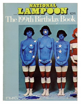 Front cover of NATIONAL LAMPOON 199TH BIRTHDAY BOOK (1975)  TPB