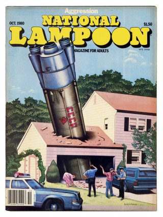 Front cover of NATIONAL LAMPOON (1970-98) V2 #27 Magazine