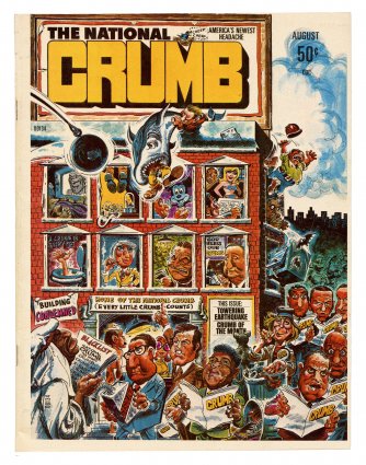 Front cover of NATIONAL CRUMB, THE (1975) #1 Magazine
