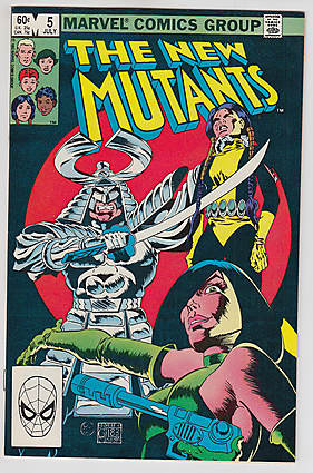 Front cover of NEW MUTANTS (1983-91) #5