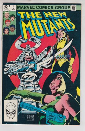 Front cover of NEW MUTANTS (1983-91) #5