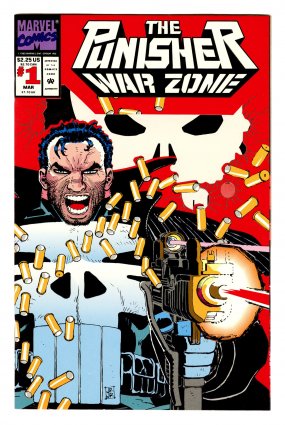 Front cover of PUNISHER: WAR ZONE (1992-95) #1