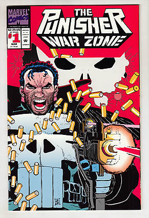 Front cover of PUNISHER: WAR ZONE (1992-95) #1