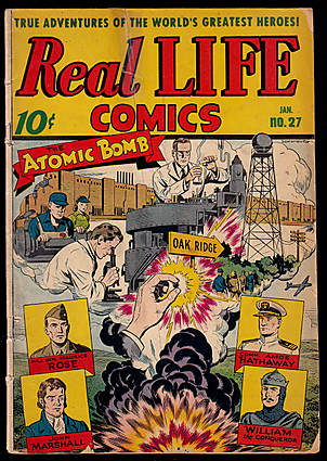 Front cover of REAL LIFE COMICS (1941-52) #27