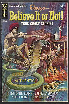 Front cover of RIPLEY'S BELIEVE IT OR NOT 1967-80 #16