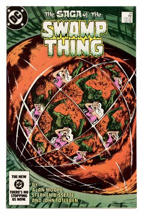 Front cover of SAGA OF THE SWAMP THING (1982-85) #29
