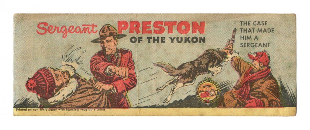 Front cover of SERGEANT PRESON OF THE YUKON QUAKER GIVEAWAY (1956) #nn