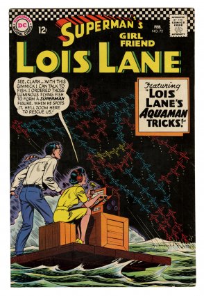 Front cover of SUPERMAN'S GIRLFRIEND LOIS LANE #72
