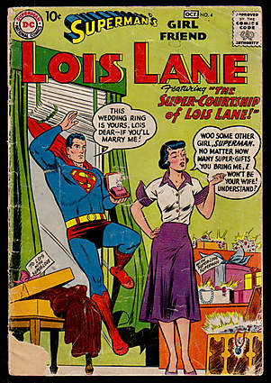Front cover of SUPERMAN'S GIRLFRIEND LOIS LANE #4
