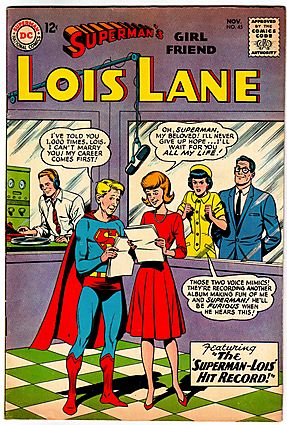 Front cover of SUPERMAN'S GIRLFRIEND LOIS LANE #45