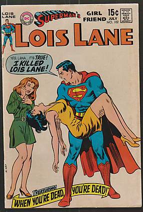 Front cover of SUPERMAN'S GIRLFRIEND LOIS LANE #102