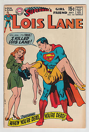 Front cover of SUPERMAN'S GIRLFRIEND LOIS LANE #102