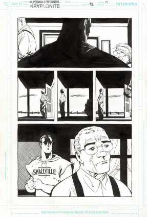 Front image of Sale, Tim - SUPERMAN CONFIDENTIAL #2 Interior Page