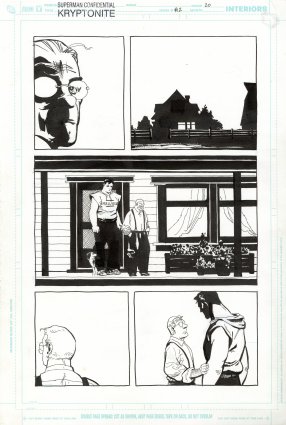 Front image of Sale, Tim - SUPERMAN CONFIDENTIAL #2 Interior Page