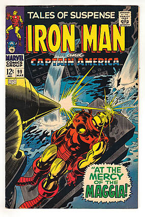 Front cover of TALES OF SUSPENSE (1959-68) #99