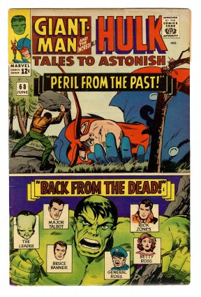 Front cover of TALES TO ASTONISH (1959-68) #68