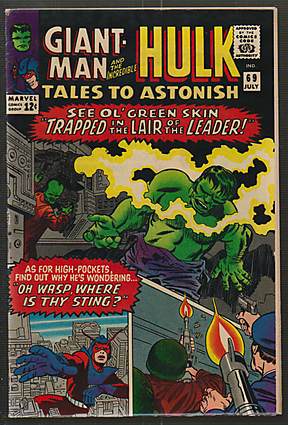 Front cover of TALES TO ASTONISH (1959-68) #69