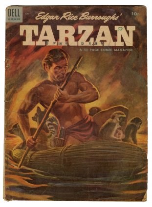 Front cover of TARZAN 1948-72 #58