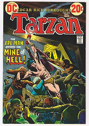 Front cover of TARZAN (1972) #215