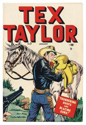 Front cover of TEX TAYLOR #3