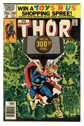 Front cover of THOR (1966-96; 2009-11) #300