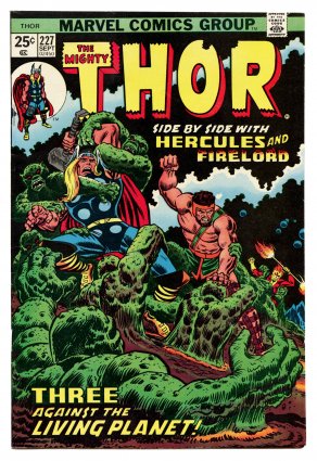 Front cover of THOR (1966-96; 2009-11) #227