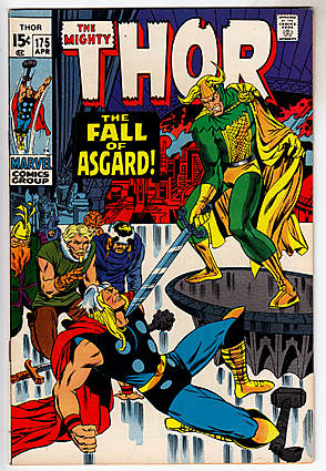 Front cover of THOR (1966-96; 2009-11) #175