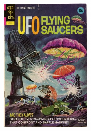 Front cover of UFO FLYING SAUCERS-1968 #3