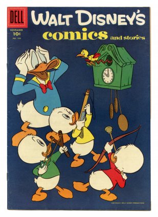 Front cover of WALT DISNEY'S COMICS & STORIES #194