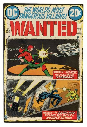 Front cover of WANTED-1972 #6