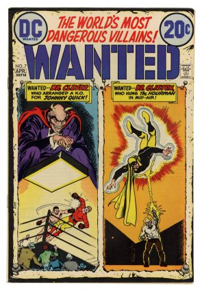 Front cover of WANTED-1972 #7